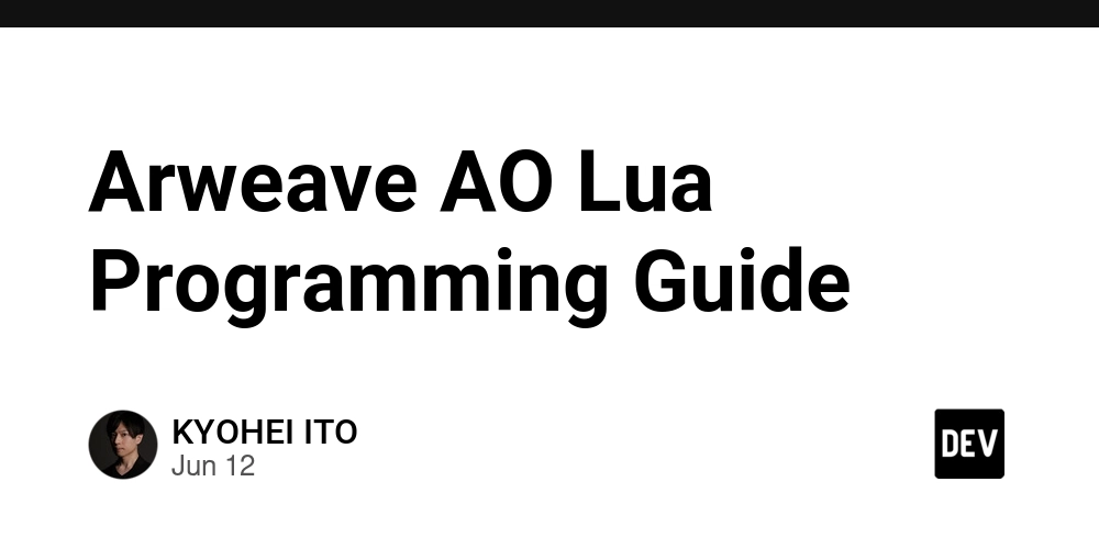 Arweave AO Lua Programming Guide