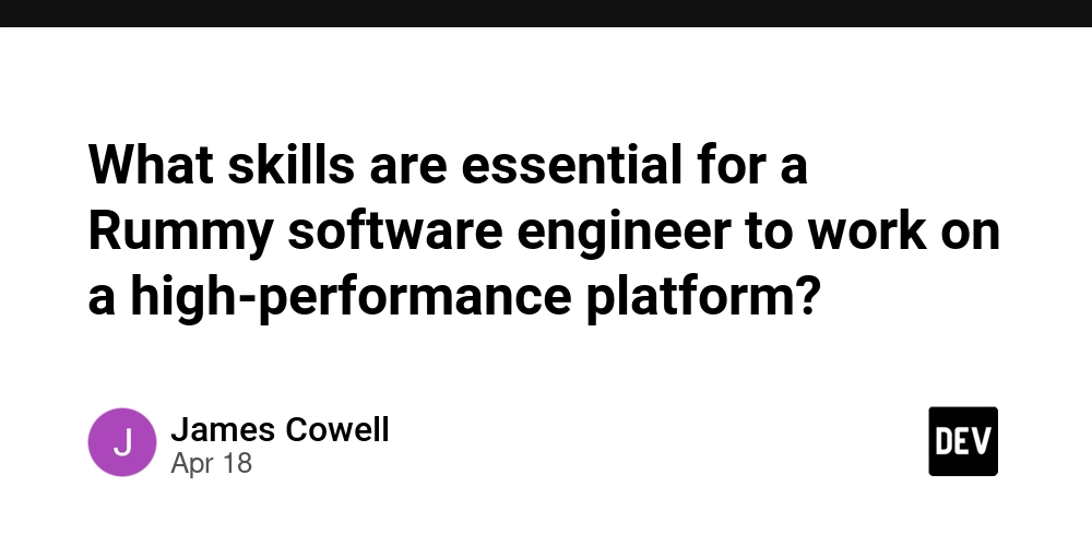 What skills are essential for a Rummy software engineer to work on a high-performance platform?