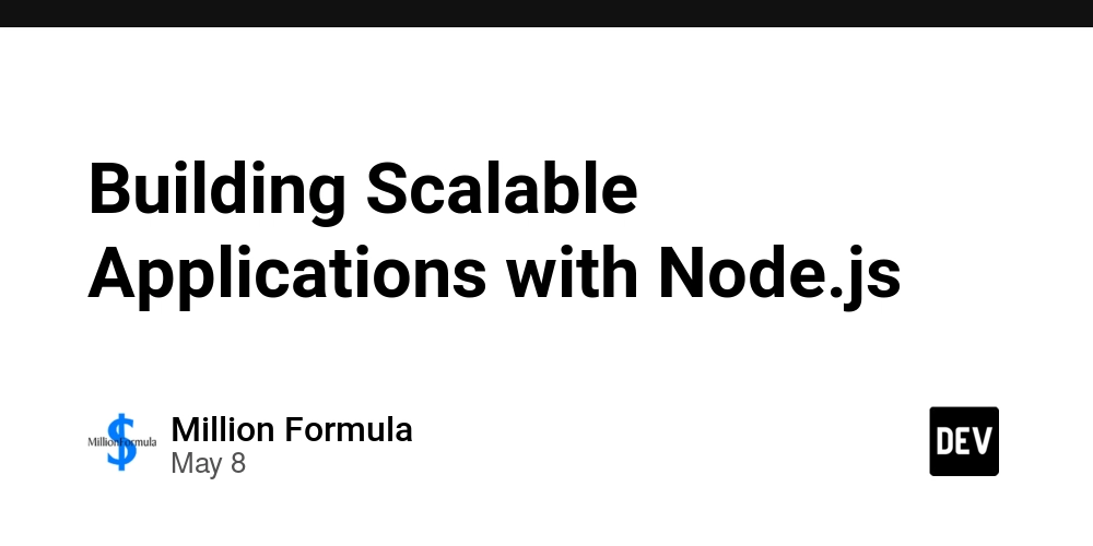 Building Scalable Applications with Node.js