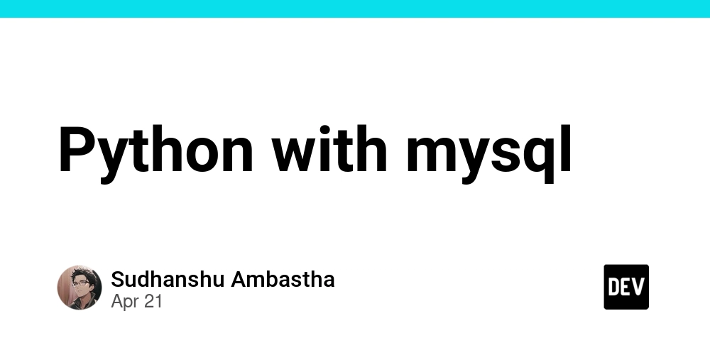 Python with mysql