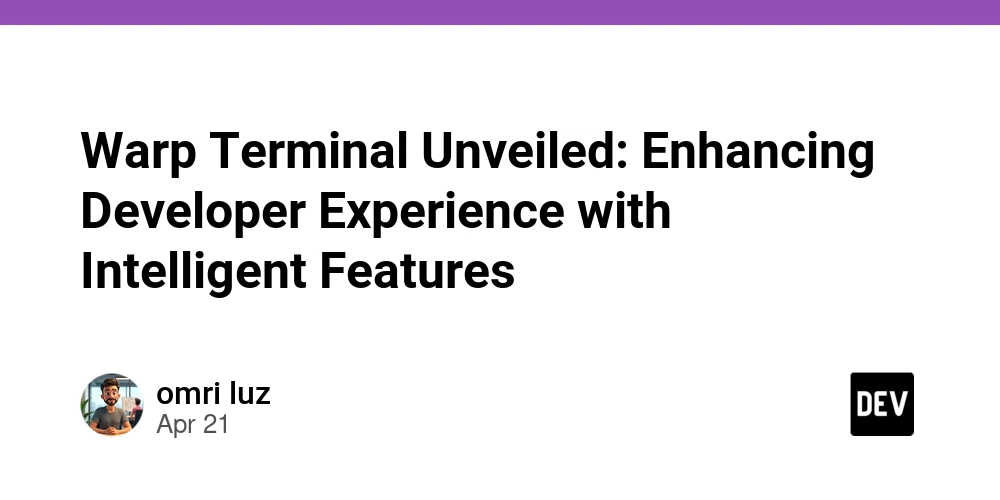 Warp Terminal Unveiled: Enhancing Developer Experience with Intelligent Features