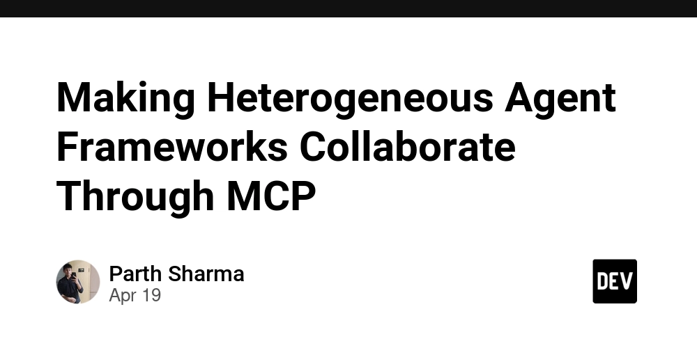 Making Heterogeneous Agent Frameworks Collaborate Through MCP