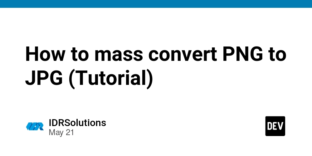 How to mass convert PNG to JPG (Tutorial)