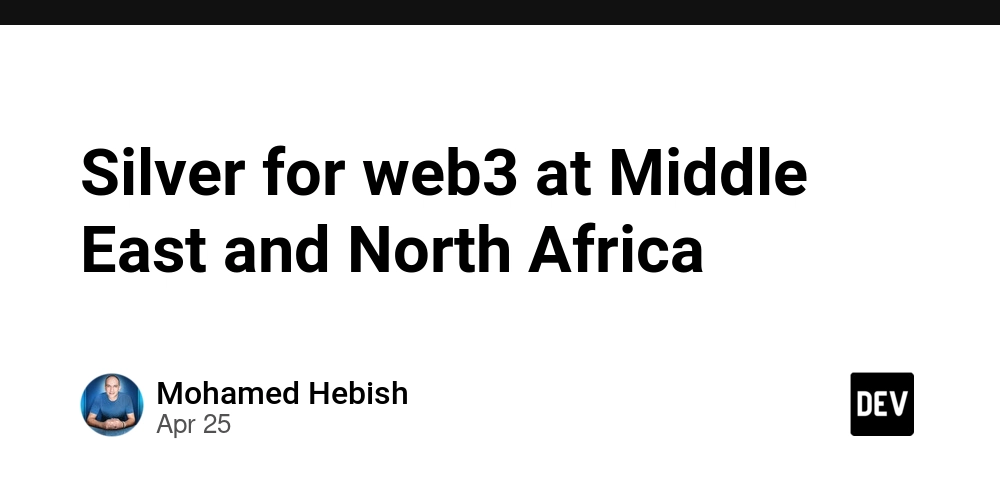 Silver for web3 at Middle East and North Africa