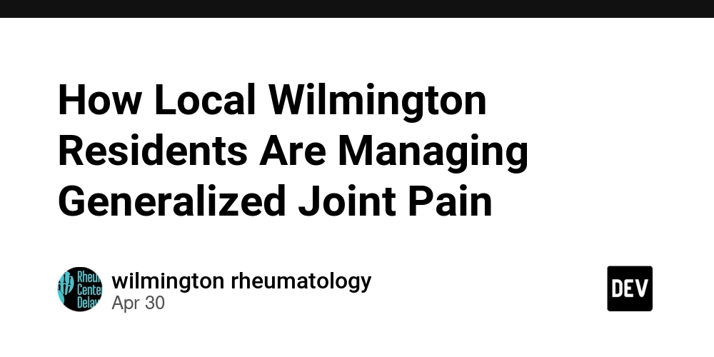 How Local Wilmington Residents Are Managing Generalized Joint Pain
