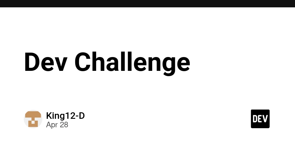 Dev Challenge