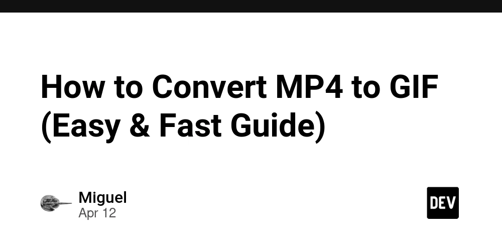How to Convert MP4 to GIF (Easy & Fast Guide)