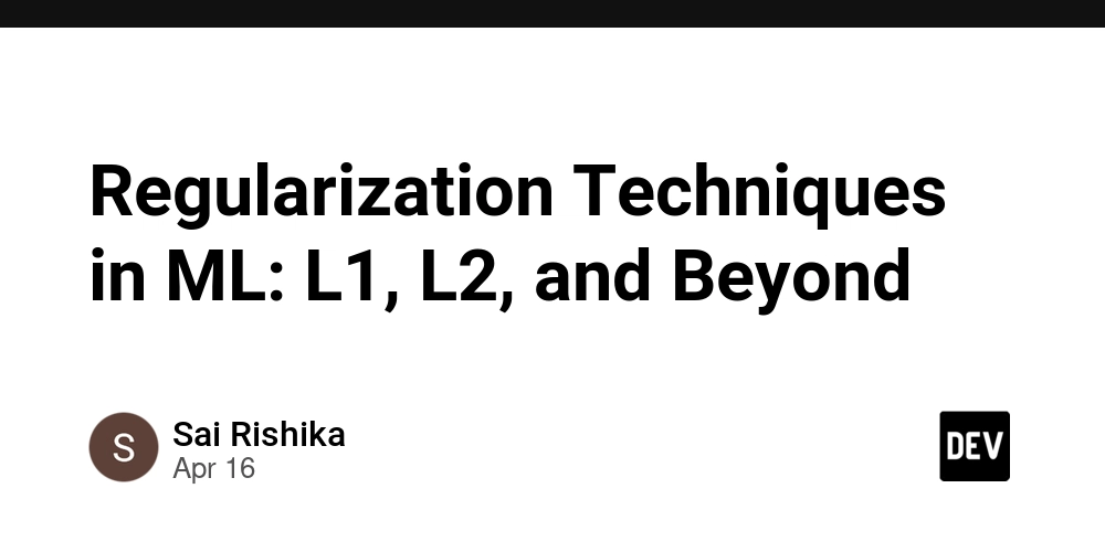 Regularization Techniques in ML: L1, L2, and Beyond