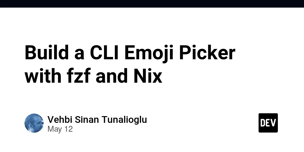 Build a CLI Emoji Picker with fzf and Nix