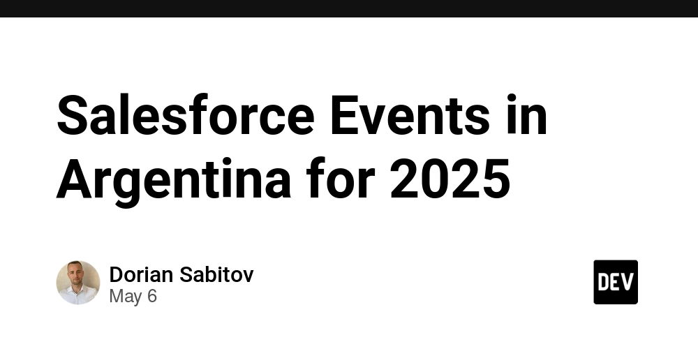 Salesforce Events in Argentina for 2025