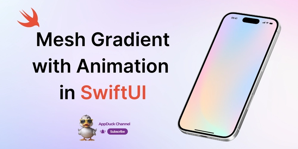 Mesh Gradient with Animation in SwiftUI [Video]