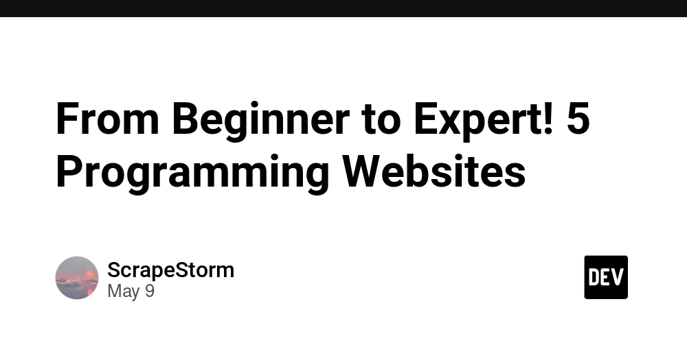 From Beginner to Expert! 5 Programming Websites