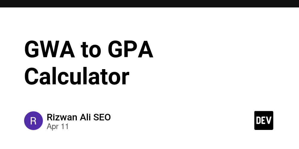 GWA to GPA Calculator