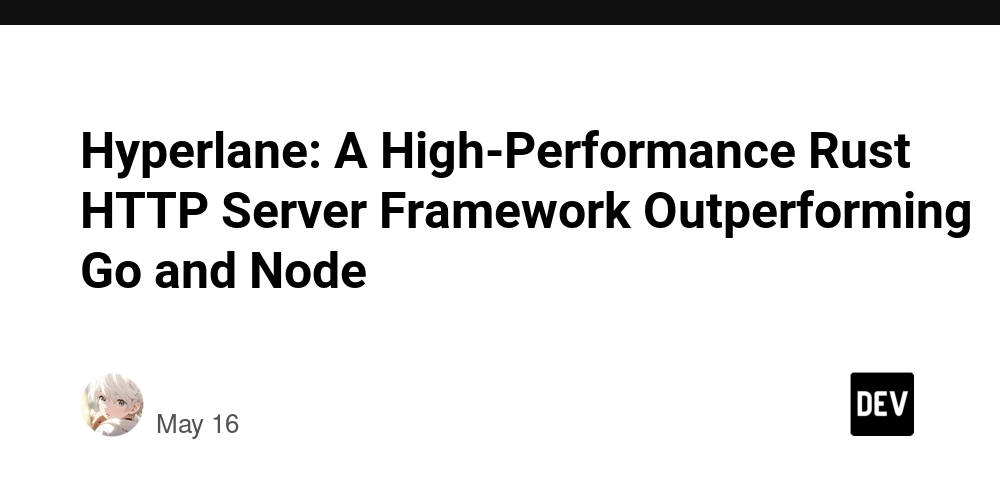 Hyperlane: A High-Performance Rust HTTP Server Framework Outperforming Go and Node