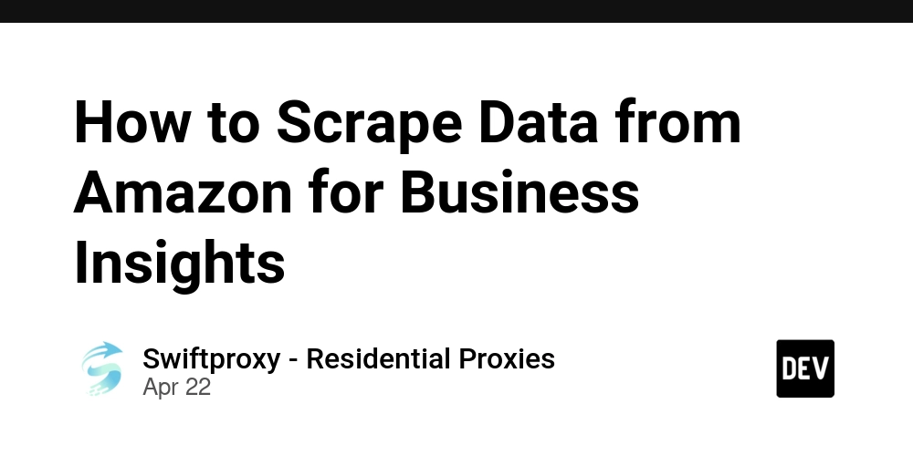 How to Scrape Data from Amazon for Business Insights