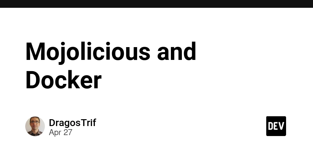 Mojolicious and Docker