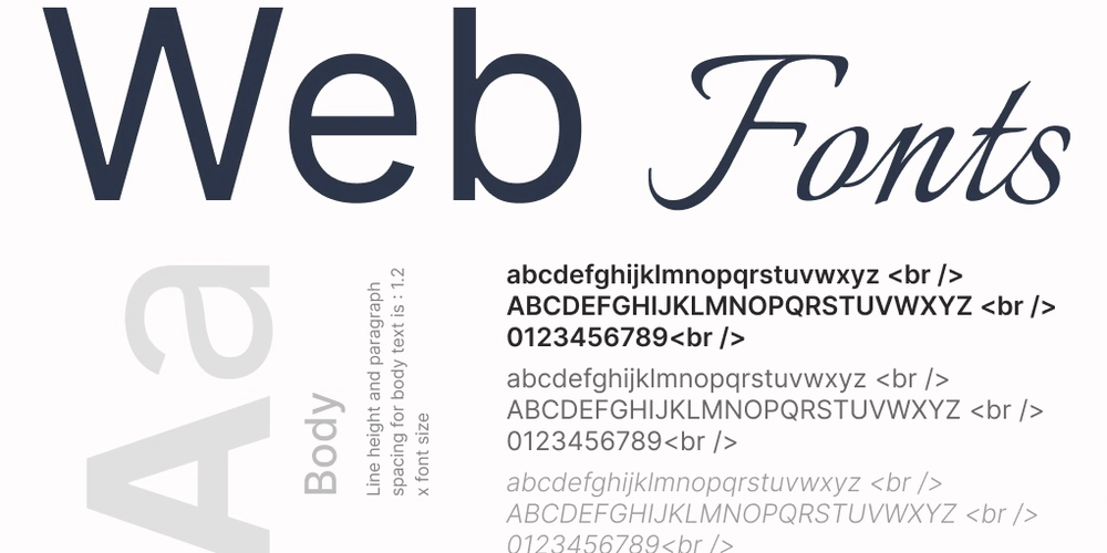 Dealing With Web Fonts