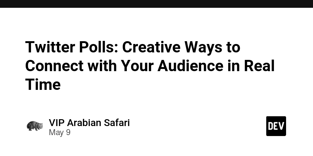 Twitter Polls: Creative Ways to Connect with Your Audience in Real Time