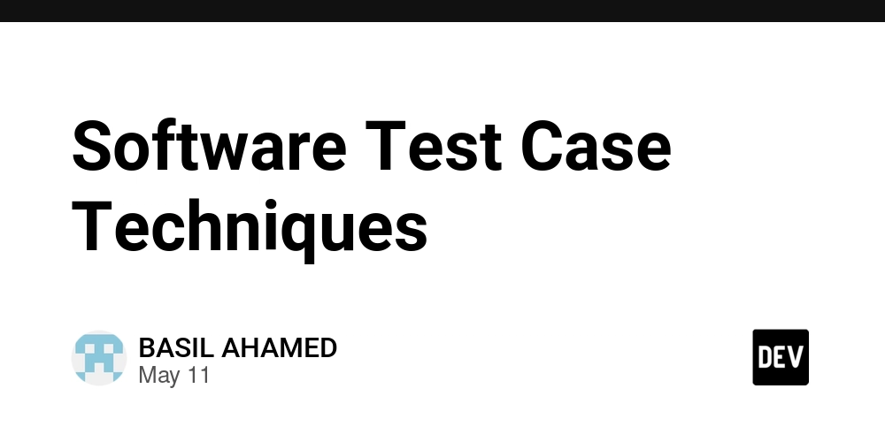 Software Test Case Techniques