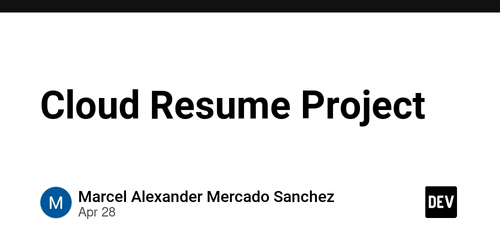 Cloud Resume Project