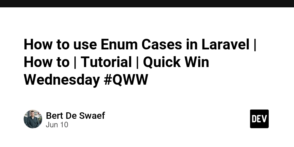 How to use Enum Cases in Laravel | How to | Tutorial | Quick Win Wednesday #QWW