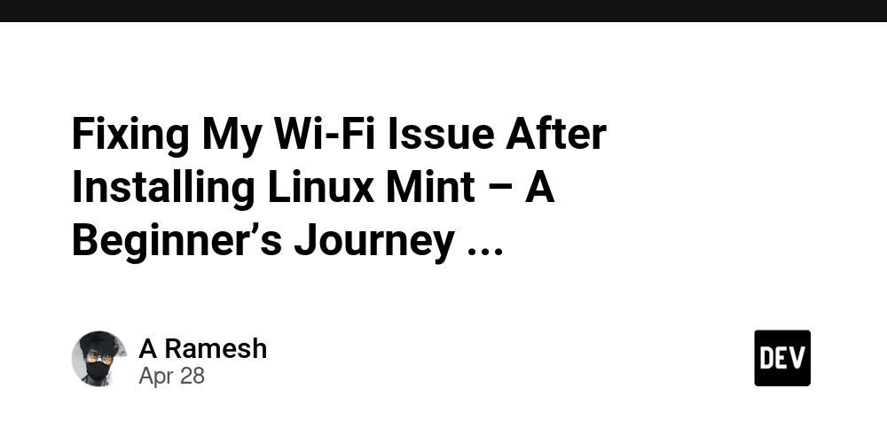 Fixing My Wi-Fi Issue After Installing Linux Mint – A Beginner’s Journey ...