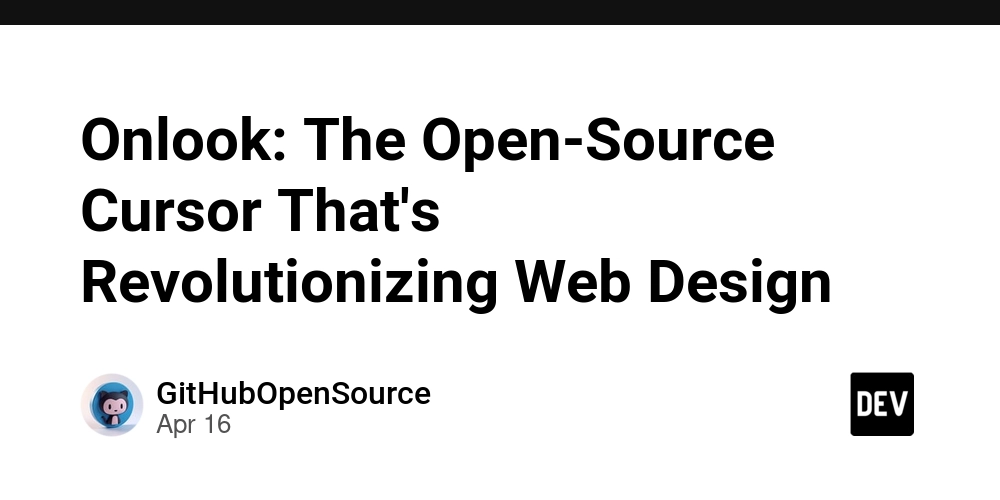 Onlook: The Open-Source Cursor That's Revolutionizing Web Design