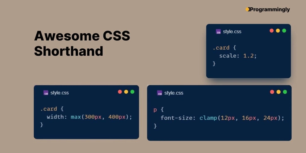 Awesome CSS shorthand tricks to write less code