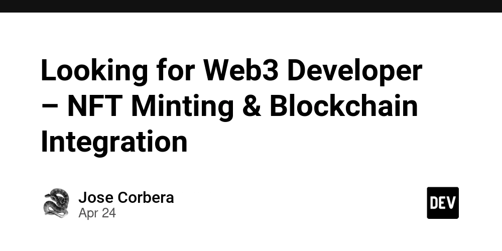 Looking for Web3 Developer – NFT Minting & Blockchain Integration