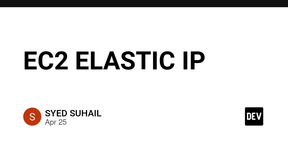 EC2 ELASTIC IP