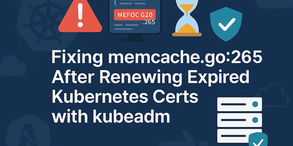 Your kubeadm certs expired, you renewed them… and now kubectl is broken?