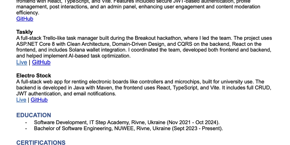 Looking for a job opportunity