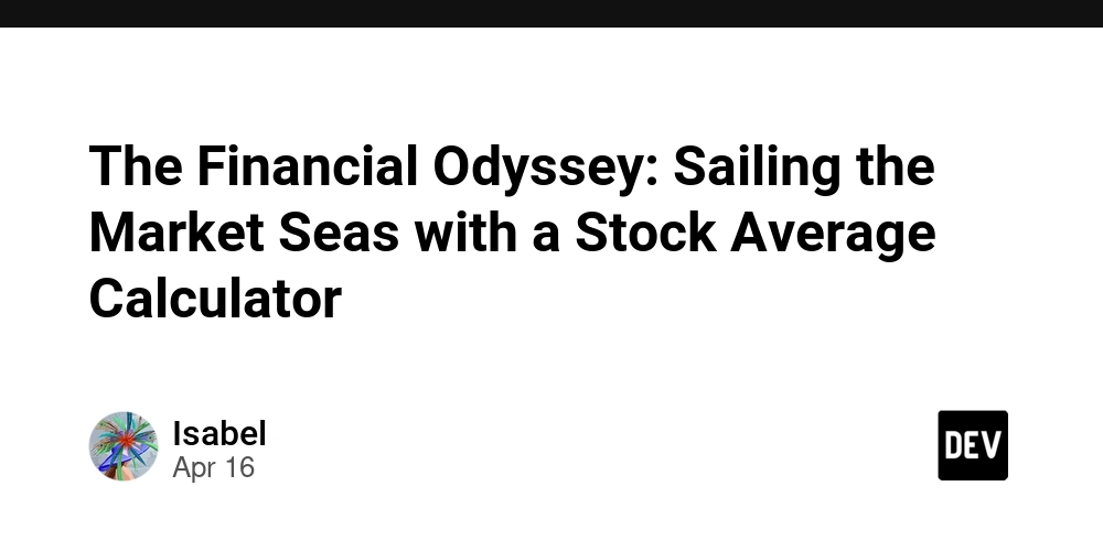 The Financial Odyssey: Sailing the Market Seas with a Stock Average Calculator