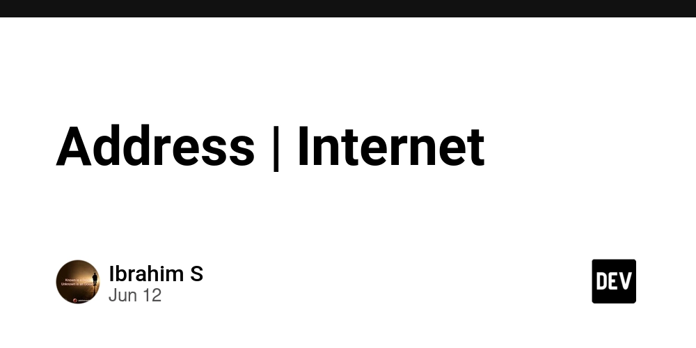 Address | Internet