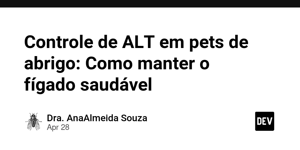 Controle de ALT em pets de abrigo: Como manter o fígado saudável