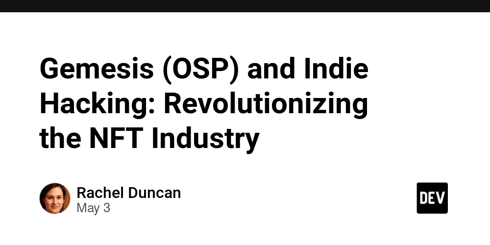 Gemesis (OSP) and Indie Hacking: Revolutionizing the NFT Industry