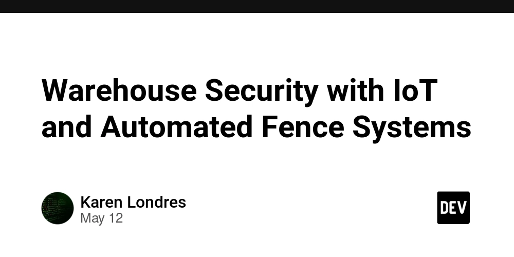 Warehouse Security with IoT and Automated Fence Systems