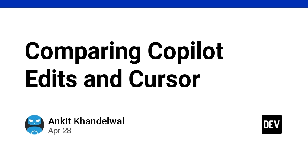 Comparing Copilot Edits and Cursor