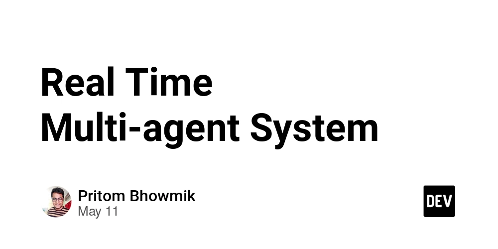 Real Time Multi-agent System