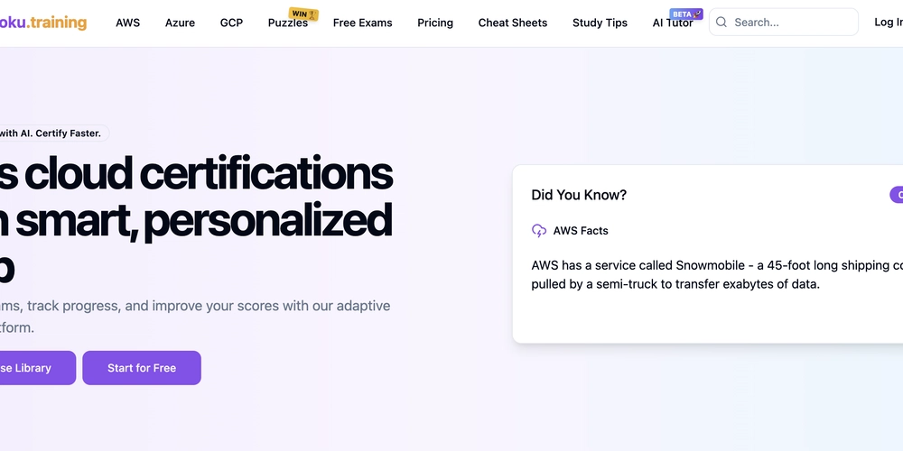Introducing Cloudoku.training: Smarter Practice for AWS, Azure & GCP Certifications