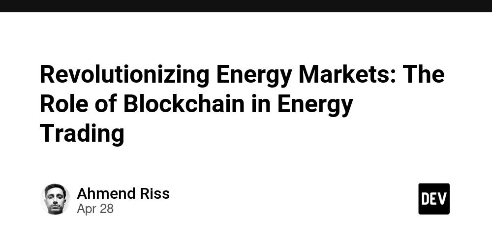 Revolutionizing Energy Markets: The Role of Blockchain in Energy Trading