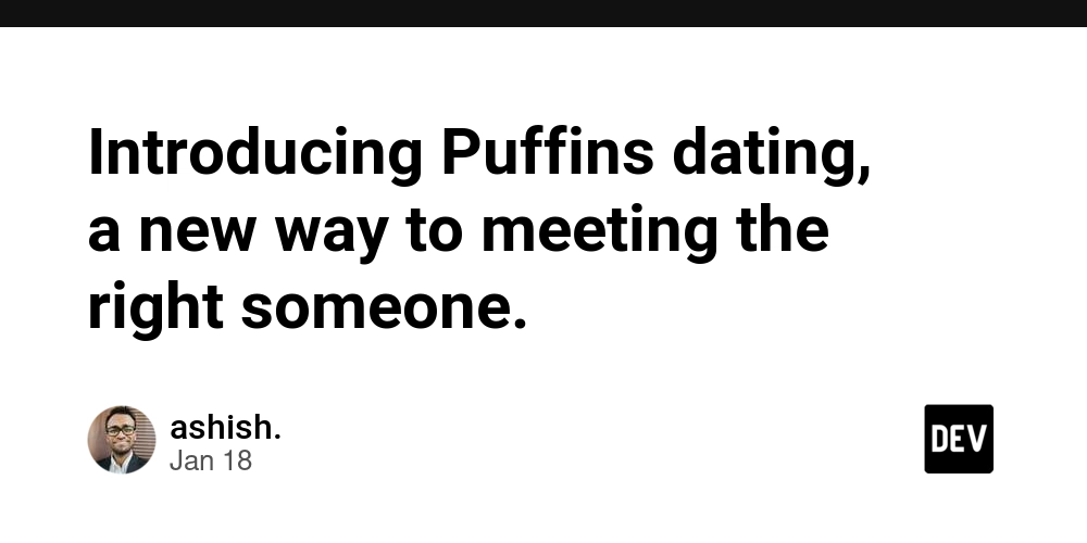 Introducing Puffins dating, a new way to meeting the right someone.