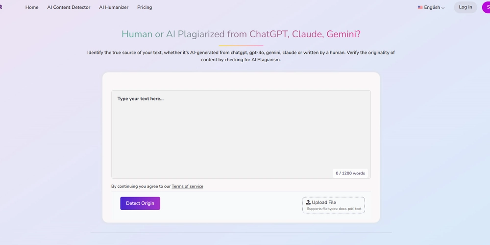 Detect the writing traces of artificial intelligence