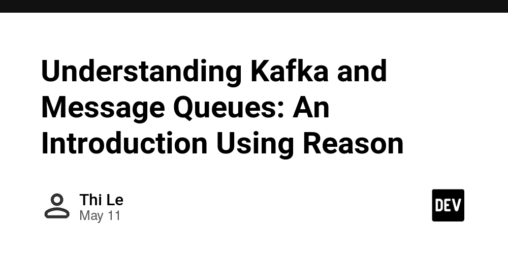Understanding Kafka and Message Queues: An Introduction Using Reason