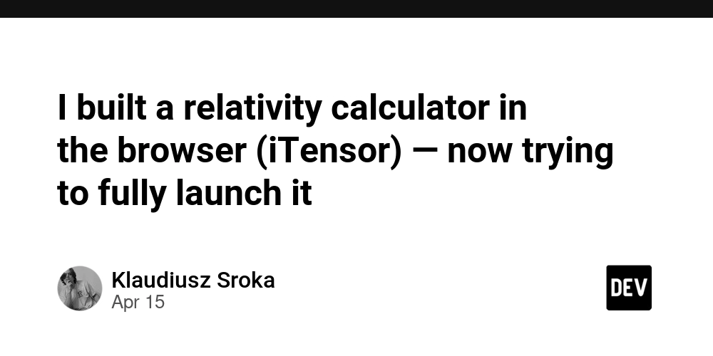 I built a relativity calculator in the browser (iTensor) — now trying to fully launch it