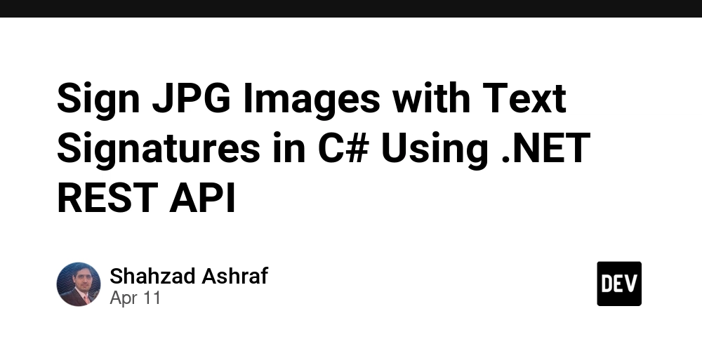 Sign JPG Images with Text Signatures in C# Using .NET REST API