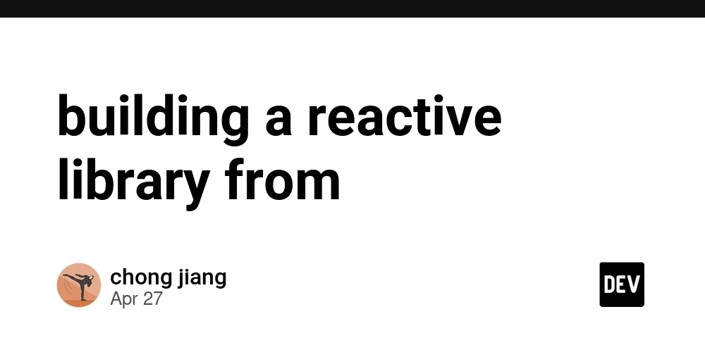 building a reactive library from