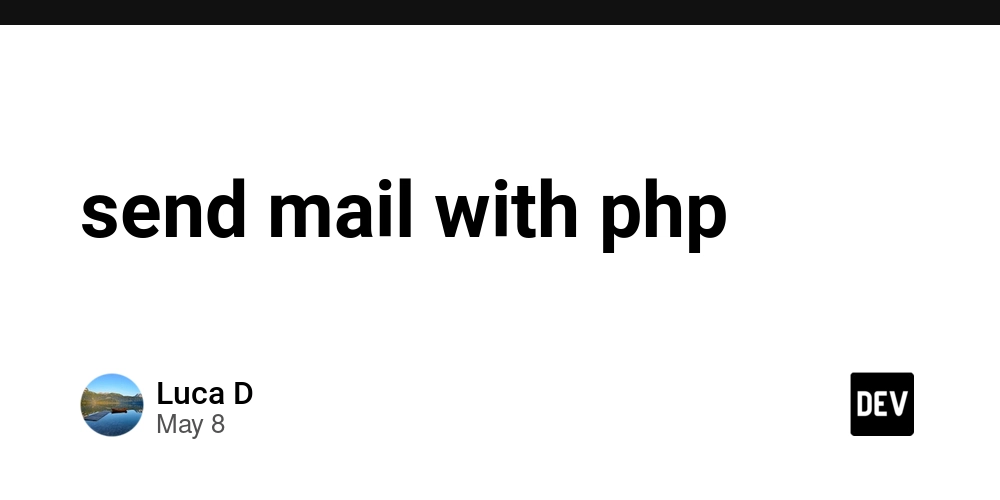 send mail with php