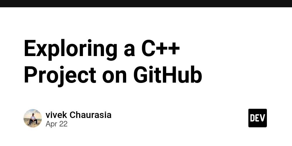 Exploring a C++ Project on GitHub