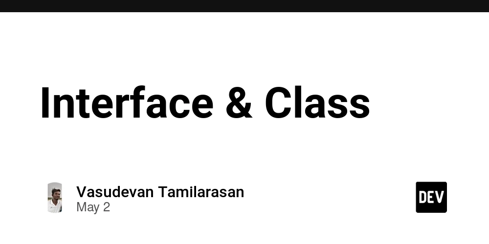 Interface & Class
